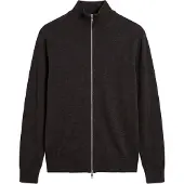Calvin Klein Ls 100% Merino Full Zip 14Gg - Grey - S