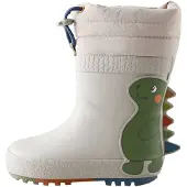 Next Kumisaappaat 'Cuff Welly' harmaa / vihreä / punainen / valkoinen