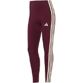 Adidas Urheiluhousut 'Essentials' viininpunainen / valkoinen