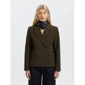 Selected Slwrelaxed Signe Db Blazer - Brown - 42