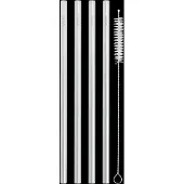 AYA&IDA Straw - Straight - Silver - 21.5 CM