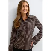Gina Tricot Shaped Shirt - Brown - XS