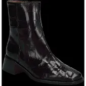 Wonders for woman. D-1601_2415_5792 Coco Black Ayla 01 Leather Ankle Boots (39), 5 to 8 cm, Zip, Casual, Classic, Patent Leather