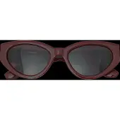 ROTATE Cat Eye Frame - Burgundy - ONE SIZE
