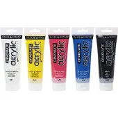 Daler Rowney Graduate Acrylic 120 ml Yellow Ochre