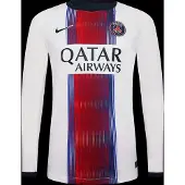 Nike Paris Saint-Germain Dri Fit Away Jersey Long-Sleeved 26/27 - White - S