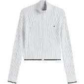 Tommy Hilfiger Neuletakki harmaa / musta