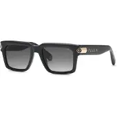 Philipp Plein Aurinkolasit SPP181M 54/20/150 Tummanharmaa Akryyli MIEHET SPP181M