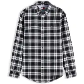 Tommy Hilfiger Paita vaaleanharmaa / musta / valkoinen