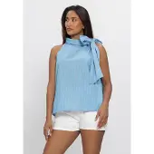 Copenhagen Muse Cmmelissa-Top - Blue - M