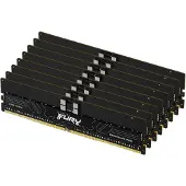Kingston 128GB (8 x 16GB) FURY Renegade Pro DDR5 RDIMM, 6400MHz, ECC, CL32, 1.40V, musta