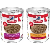 Hill's Pet Nutrition 24x370g Adult 12 x nauta, 12 x kana