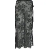 Object Objlira Lace Scarf Long Skirt 146 - Black - S/M