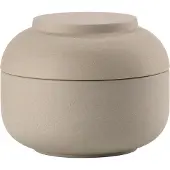 Zone Denmark Sensu purkki kannella Ø10,5x7,5 cm taupe