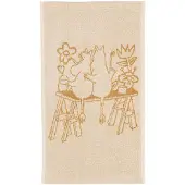 Arabia - Muumi Käsipyyhe 30x50 cm Rakkaus Beige