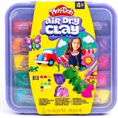 Play-Doh ilmakuivuva savi lilassa salkussa
