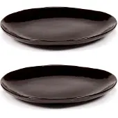 Serax La Mère lautanen S Ø18 cm 2 kpl Dark brown