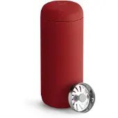 Fellow Carter termosmuki roiskesuojalla 47 cl Really red