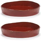 Serax La Mère syvä lautanen S Ø20 cm 2 kpl Venetian red