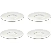 Serax Silhouette lautanen kahvikuppiin Ø12,7 cm. 4 kpl White