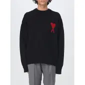 Ami De Coeur Knit Pullover - Black - XL