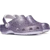 Crocs Classic Chunky Glitter Pistokkaat, Grape Ice, 36-37