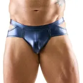 Svenjoyment Underwear Metallic Matte look Briefs Blue
