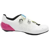 Sidi Genius X WYVE Shoes White/Fluorescent Yellow, Size 47 - EUR