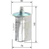 Bosch Polttoainesuodatin 0 986 AF8 092