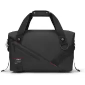 Asus ROG SLASH Duffle Bag, Mies, Käsilaukku, Vetoketju, Repeämätön, Vedenkestävä, Musta, Yksivärinen