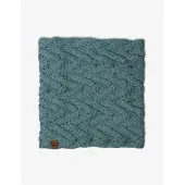 Buff Knitted &amp; Fleece Kaulahuivi