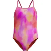 Speedo Print Thinstrap One Piece - Pink - 16