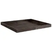 Artwood Neliskulmainen tarjotin nahasta Mendoza Deep brown