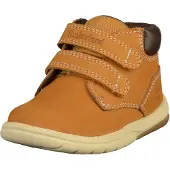Timberland unisex for kids. TB0A1JVP2311 Toddle Tracks yellow suede mid-calf boots with velcro closure (26), Leather, Flat, Casual, children
