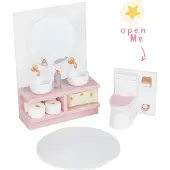 Lundby Håndvask & Toilet - Multi/patterned - ONE SIZE