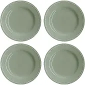 Scandi Living Dots asetti 22 cm 4-pakkaus Vihreä