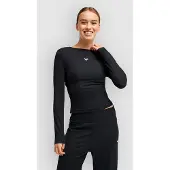 Roxy Rise&vibe Rib Crossed Pitkähihainen Paita
