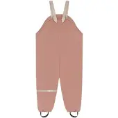 CeLaVi Rainpants -Solid, W.fleece - Pink - 110