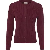 Gant Mini Cable Knit Cardigan - Burgundy - XXL
