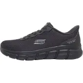 SKECHERS Matalavartiset tennarit 'BOBS B FLEX - GLACIAL EDGE' musta
