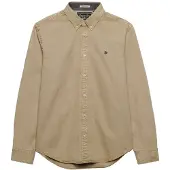 Superdry Garment Dyed Pitkähihainen Kauluspaita