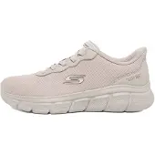 SKECHERS Matalavartiset tennarit 'BOBS B FLEX - GLACIAL EDGE' tummanharmaa / valkoinen / offwhite