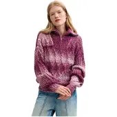 Desigual Jers_Otto - Burgundy - M