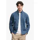 Superdry Garment Dyed Pitkähihainen Kauluspaita