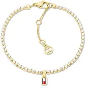 Tommy Hilfiger tennis rannekoru kullattu 2781093
