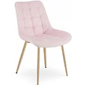 Leobert Ruokapöydän tuoli Bera, 88x54x42 cm, vaaleanpunainen