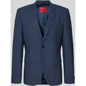 HUGO for man. 50495628 Colbert blazer blue (56), Casual, Classic, Polyester