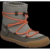 Viking Birch Barefoot Warm WP Talvisaappaat, Jotka Puetaan Jalkaan Vetämällä Olive Olive 24 EU Vihreä 24 EU unisex