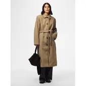 Pieces Pcaya Long Coat Noos Bc - Beige - XXL