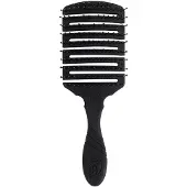 The Wet Brush Pro Flex Dry Paddle Frost Black